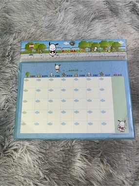Pochacco Monthly Desk Planner